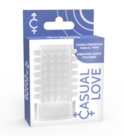 CASUAL LOVE - COUVERCLE DE PÉNIS TRANSPARENT  ANNEAU CASUAL - Concombre Boutique