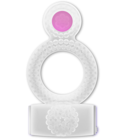 CASUAL LOVE - BAGUE TRANSPARENTE DOUBLE PLAISIR - Concombre Boutique