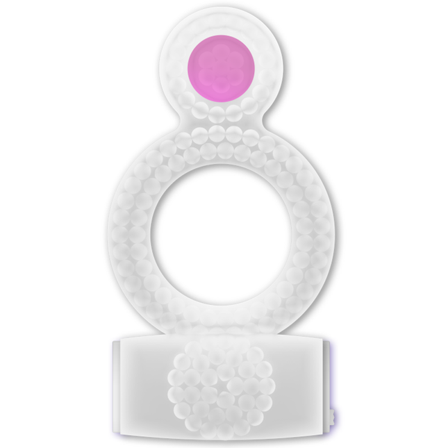 CASUAL LOVE - BAGUE TRANSPARENTE DOUBLE PLAISIR - Concombre Boutique