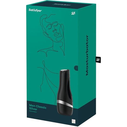 SATISFYER - MASTURBATEUR HOMME CLASSIQUE ARGENT by SATISFYER MEN