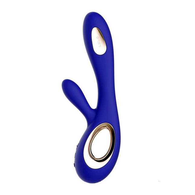 LELO - SORAYA WAVE VIBRATEUR RABBIT BLEU NUIT by LELO