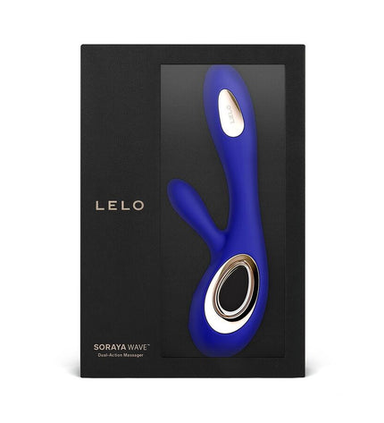 LELO - SORAYA WAVE VIBRATEUR RABBIT BLEU NUIT by LELO