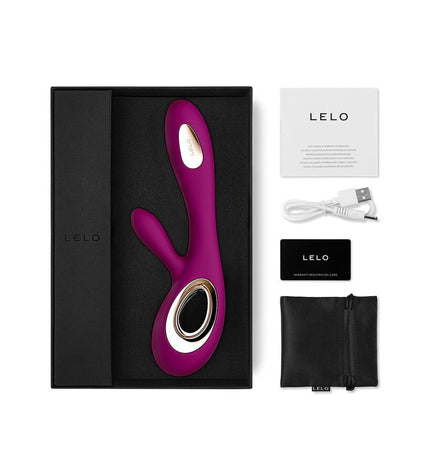 LELO - SORAYA WAVE VIBRATEUR LAPIN DEEP ROSE by LELO
