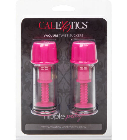 CALEXOTICS - VENTOUSE À TÉTINE ROSE À TOURNER VIDE by CALEXOTICS