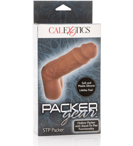 CALEXOTICS - SUPPORT POUR PEE PACKER MARRON by CALEXOTICS