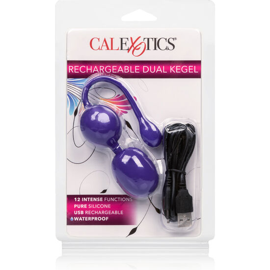 CALEXOTICS - RECHARGEABLE DUAL KEGEL VIOLET by CALEXOTICS