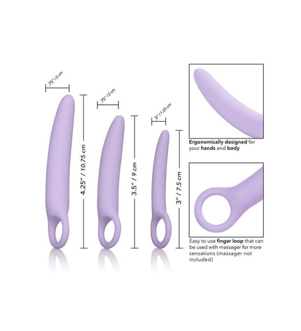 CALEXOTICS - DR LAURA BERMAN ALENA ENSEMBLE DE 3 DILATEURS EN SILICONE by CALEXOTICS