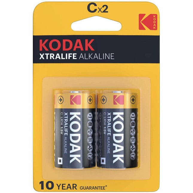 KODAK - PILES ALCALINES XTRALIFE CX 2 UNITÉS by KODAK