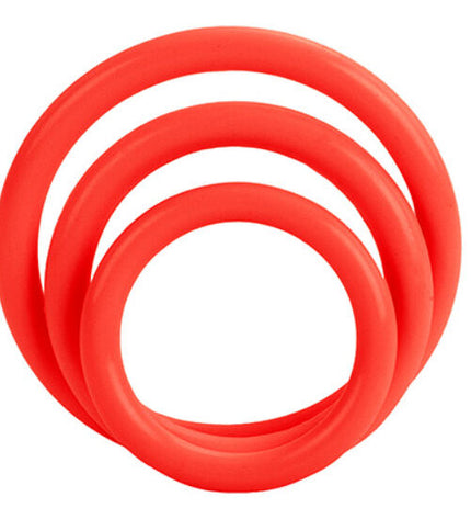 CALEXOTICS - JEU DE TROIS ANNEAUX ROUGE by CALEXOTICS