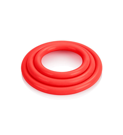 CALEXOTICS - JEU DE TROIS ANNEAUX ROUGE by CALEXOTICS