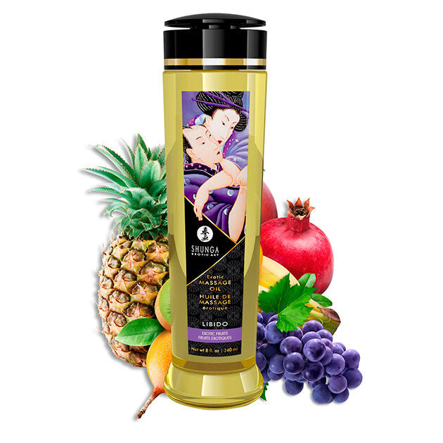 SHUNGA - HUILE DE MASSAGE ÉROTIQUE LIBIDO 240 ML by SHUNGA OILS