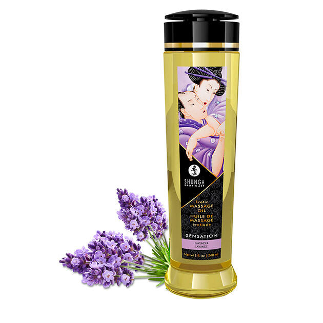 SHUNGA - HUILE DE MASSAGE ÉROTIQUE SENSATION 240 ML by SHUNGA OILS