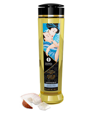 SHUNGA - ADORABLE HUILE DE MASSAGE ÉROTIQUE 240 ML by SHUNGA OILS