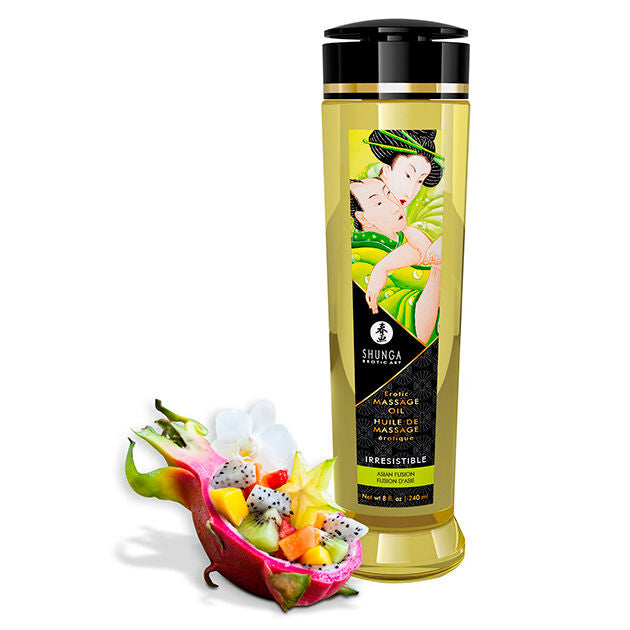 SHUNGA - HUILE DE MASSAGE ÉROTIQUE IRRESISTIBLE 240ML by SHUNGA OILS
