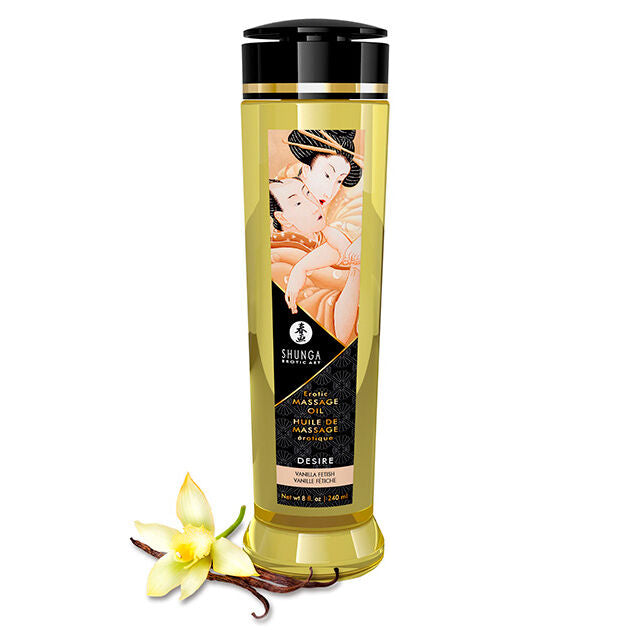 SHUNGA - HUILE DE MASSAGE ÉROTIQUE DÉSIR 240 ML by SHUNGA OILS