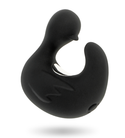 BLACK&SILVER - DÉ À DÉS À CANARD RECHARGEABLE EN SILICONE STIMULANT DUCKYMANIA by BLACK&SILVER