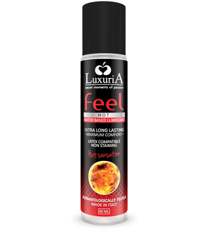 INTIMATELINE - LUXURIA LUBRIFIANT BASE D'EAU FEEL HOT SENSATION 60 ML by INTIMATELINE LUXURIA