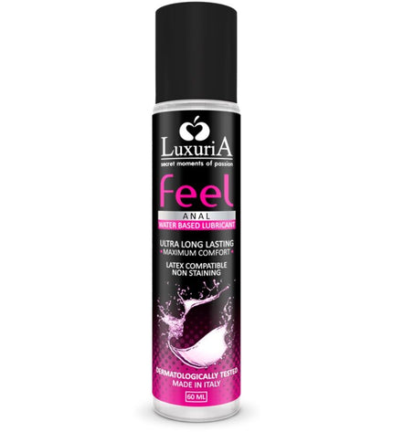 INTIMATELINE - LUXURIA LUBRIFIANT ANAL BASE D'EAU FEEL 60 ML by INTIMATELINE LUXURIA