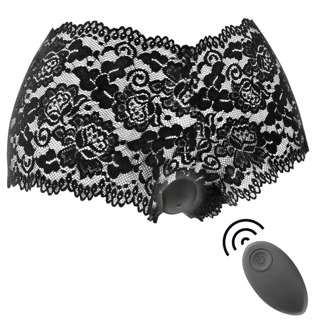 BLACK&SILVER - STIMULATEUR À TÉLÉCOMMANDE ZARA AVEC CULOTTE GRATUITE - Concombre Boutique