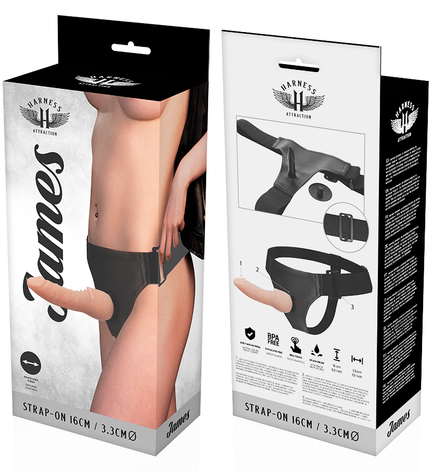 HARNESS ATTRACTION - RNES JAMES 16 CM -O- 3.3 CM by HARNESS ATTRACTION