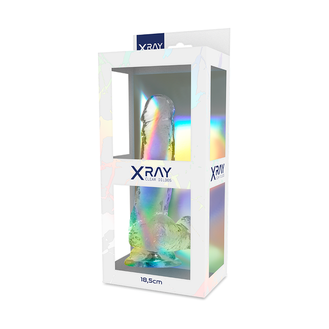 X RAY - BITE TRANSPARENTE AVEC BOULES 18.5 CM -O- 3.8 CM by X RAY