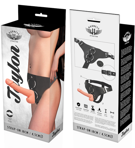 HARNESS ATTRACTION - RNES TAYLOR DELUXE 18 CM -O- 4.5 CM by HARNESS ATTRACTION