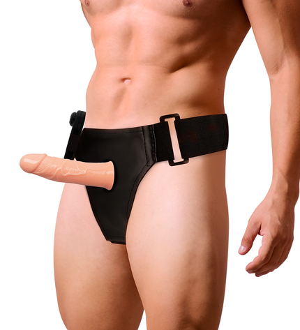 HARNESS ATTRACTION - GREGORY HOLLOW RNES AVEC VIBRATEUR 16.5 CM -O- 4.3 CM by HARNESS ATTRACTION