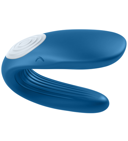 SATISFYER - PARTNER TOY WHALE VIBRATOR STIMULANT LES DEUX PARTNERS ÉDITION 2020 - Concombre Boutique