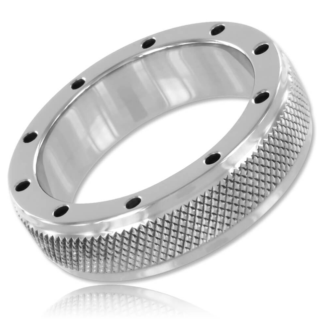 METAL HARD - ANNEAU POUR PÉNIS ET TESTICULES 55MM - Concombre Boutique