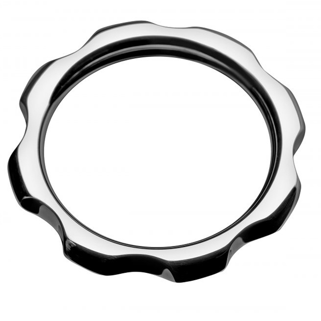 METAL HARD - ANNEAU DE TORQUE EN POUR PÉNIS ET TESTICULES 50MM by METAL HARD