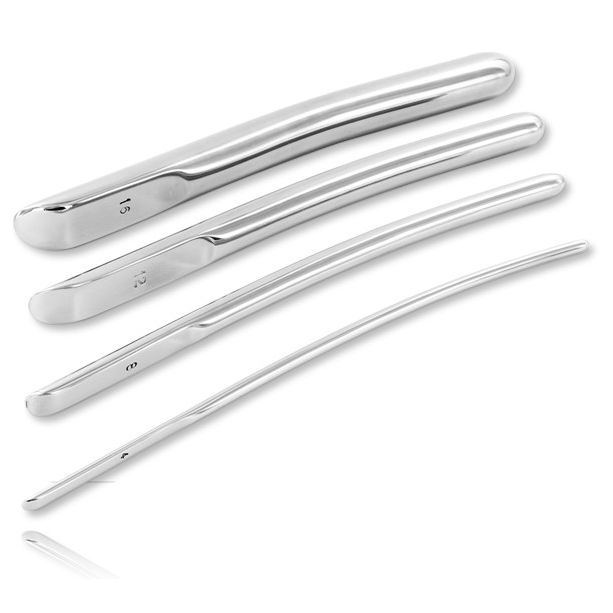 METAL HARD - DILATATEUR URÉTRAL EN ACIER 4MM - Concombre Boutique