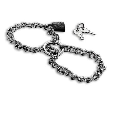 METAL HARD - MENOTTES AVEC CHAÎNE EN ACIER INOXYDABLE. by METAL HARD