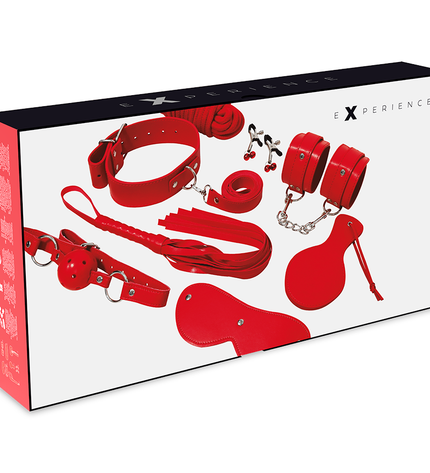 EXPERIENCE - KIT FÉTICHE BDSM SÉRIE ROUGE by EXPERIENCE