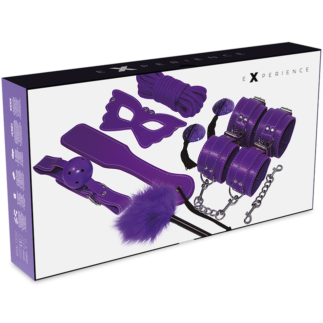 EXPERIENCE - KIT FÉTICHE BDSM SÉRIE VIOLET by EXPERIENCE