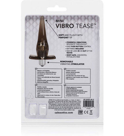 CALEXOTICS - MINI VIBRO TEASE NOIR by CALEXOTICS