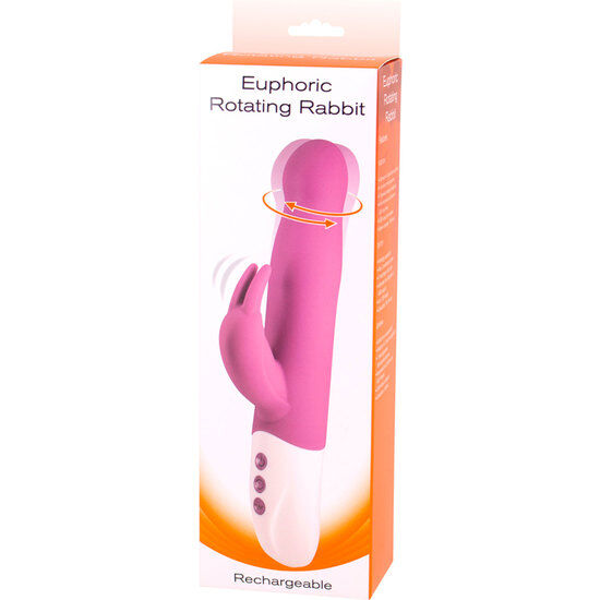 SEVEN CREATIONS - VIBRATEUR EUPHORIC BUNNY AVEC ROTATION LILAS by SEVEN CREATIONS