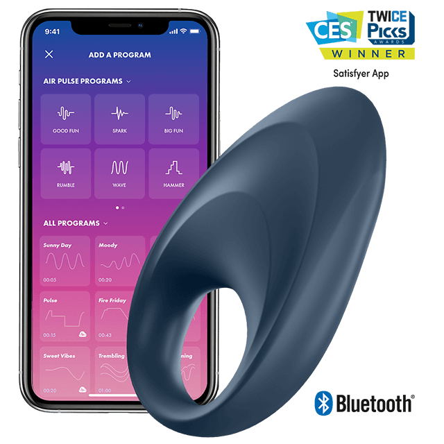 SATISFYER - APPLICATION DE VIBRATEUR UN ANNEAU MIGHTY by SATISFYER CONNECT