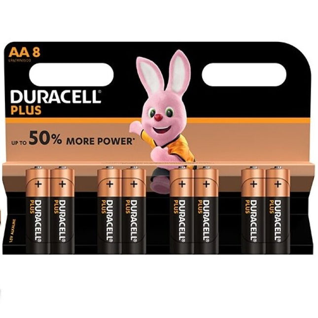 DURACELL - BATTERIE PLUS POWER AA LR6 8UNITÉS by DURACELL