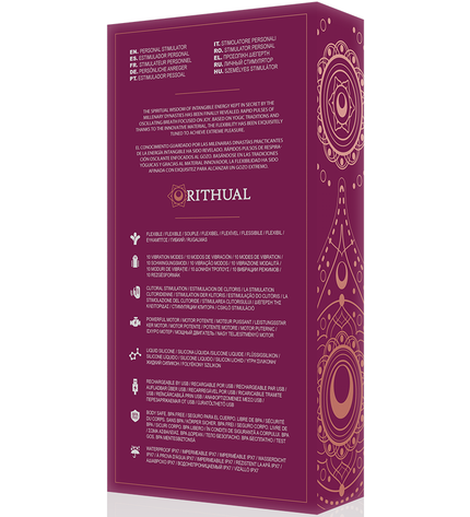 RITHUAL - ANUSARA DOUBLE MOTEUR RECHARGEABLE 2.0 ORCHIDÉE by RITHUAL