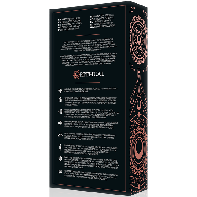RITHUAL - ANUSARA DOUBLE MOTEUR RECHARGEABLE 2.0 ORCHIDÉE by RITHUAL