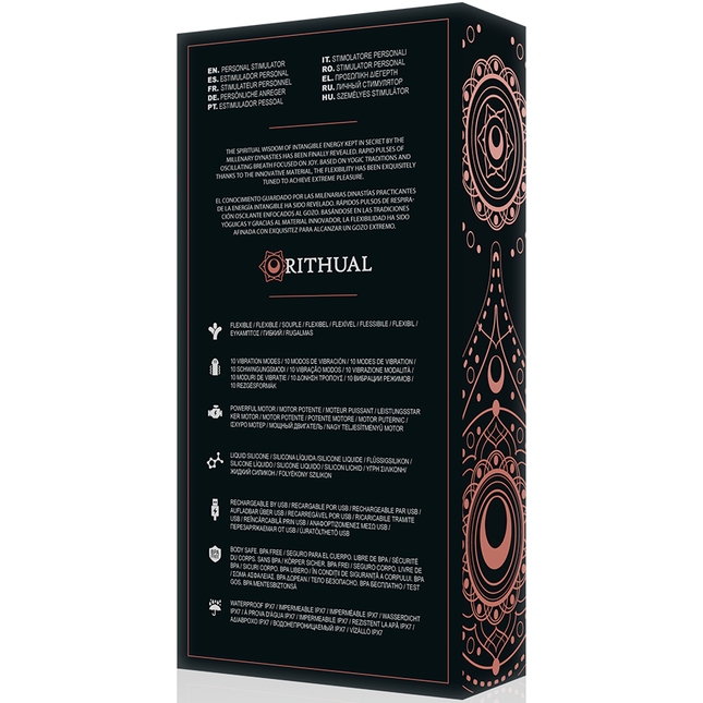 RITHUAL - STIMULATEUR KRIYA RECHARGEABLE ORCHIDÉE G-POINT by RITHUAL