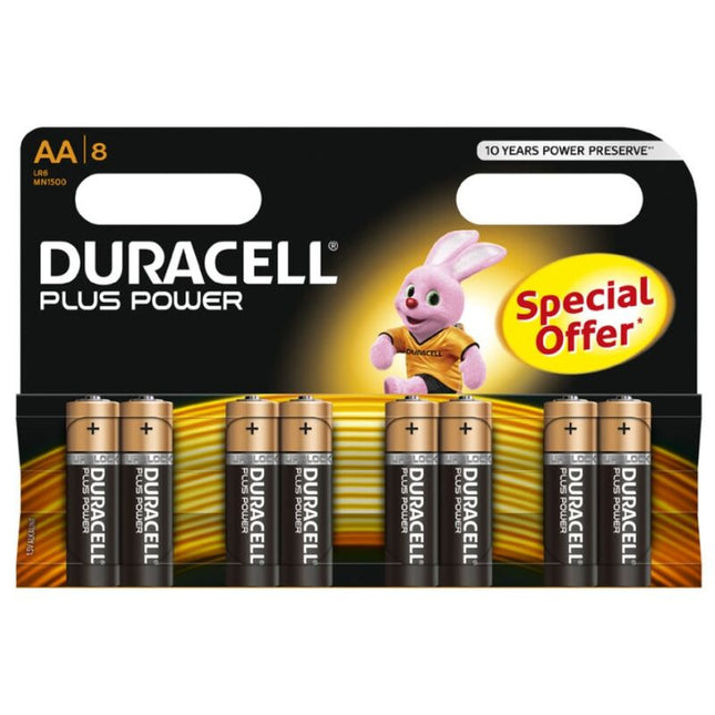 DURACELL - BATTERIE PLUS POWER AA LR6 8UNITÉS by DURACELL