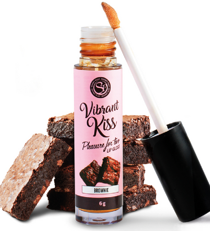 SECRETPLAY - GLOSS À LÈVRES VIBRANT KISS BROWNIE - Concombre Boutique