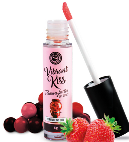 SECRETPLAY - LIP GLOSS VIBRANT KISS FRAISE GOMME - Concombre Boutique