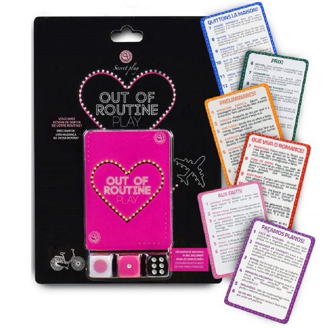SECRETPLAY - HORS JEU DE ROUTINE (FR / PT) - Concombre Boutique