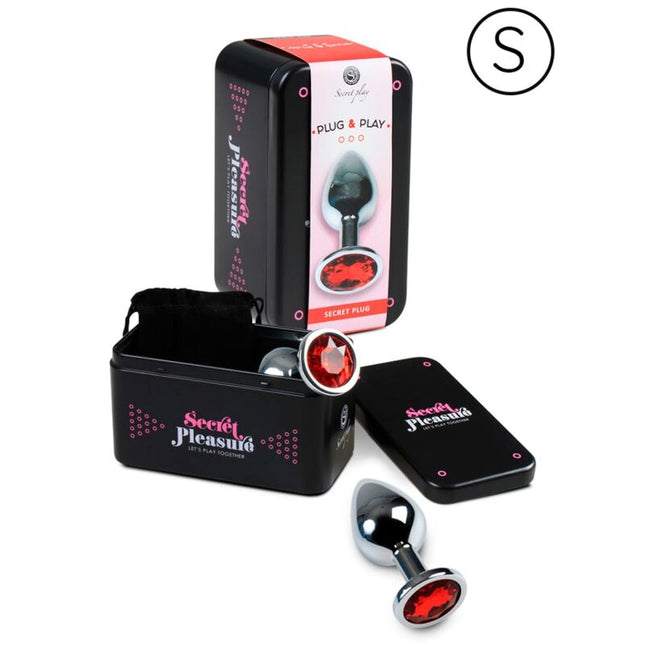 SECRETPLAY - PLUG ANAL ROUGE S by SECRETPLAY TOYS