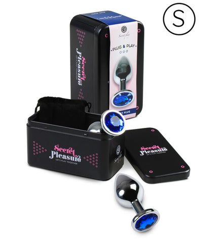 SECRETPLAY - PLUG ANAL BLEU S by SECRETPLAY TOYS