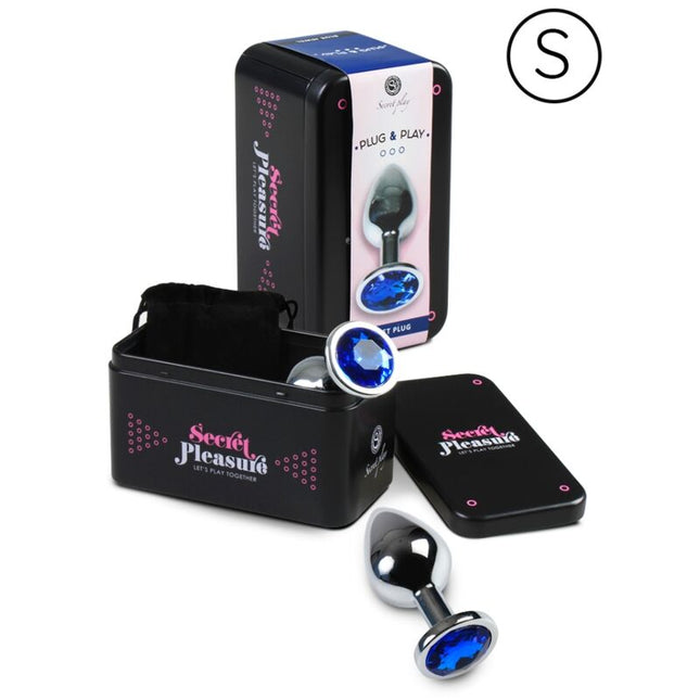 SECRETPLAY - PLUG ANAL BLEU S by SECRETPLAY TOYS