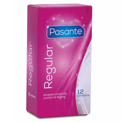 PASANTE - PRÉSERVATIFS RÉGULIERS PAQUET DE 12 by PASANTE