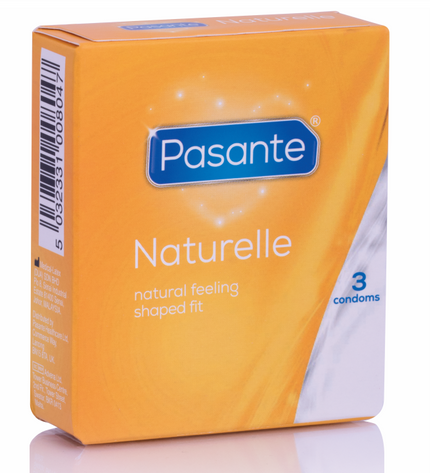 PASANTE - PRÉSERVATIF NATURELLE 3 PACK by PASANTE